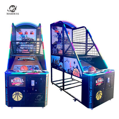 Indoor Amusement Park Street Basketball Shooting Machine Arcade Game Machine 200w