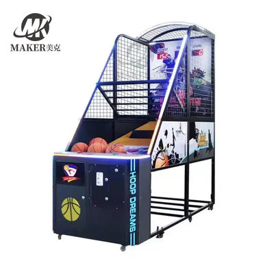 Coin Operated Indoor Amusement Center New Electronic Basketball MachineStreet Basketball Arcade Game Machine