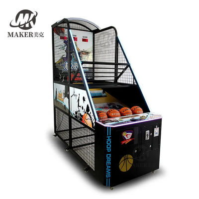 Coin Operated Indoor Amusement Center New Electronic Basketball MachineStreet Basketball Arcade Game Machine