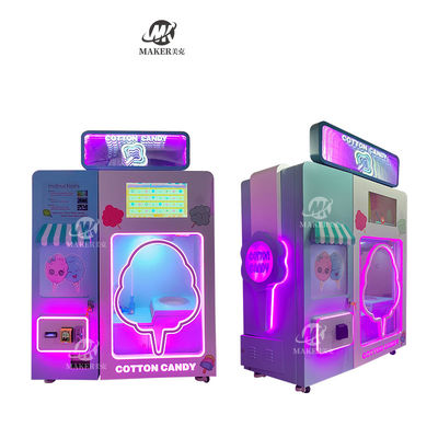 Macchine vendite di altissimo profitto per caramelle di cotone Commercial Automatic Intelligent Colorful Sugar Making Machine Cotton Candy Mac
