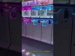 Macchine per manicomi di gru commerciali Macchine per monete arcade Kit di giochi azionato